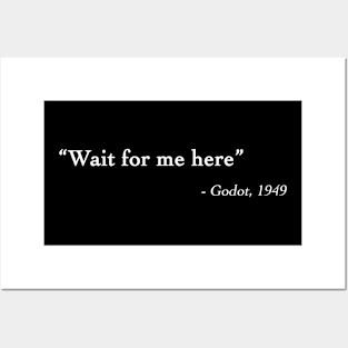 Waiting for Godot Quote Posters and Art